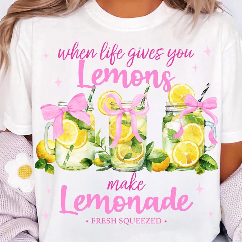 Coquette When life gives you Lemons Shirt